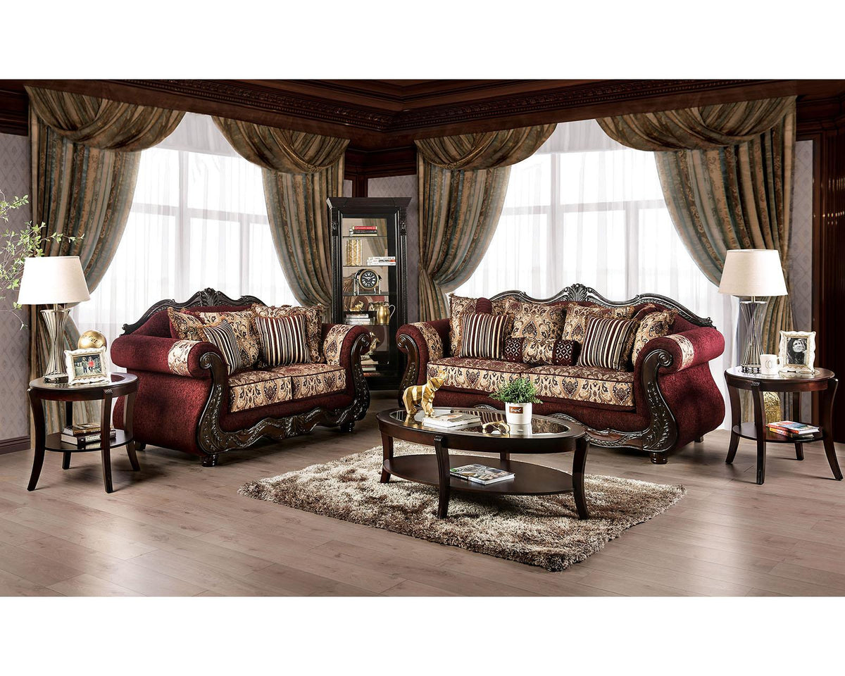 Furniture of America Matteo Loveseat