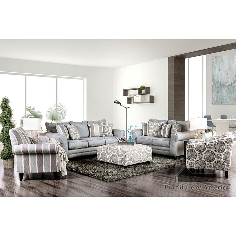 Furniture of America Misty Chair, Floral