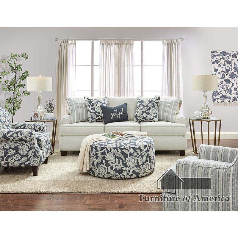 Furniture of America Porthcawl Sofa + Loveseat