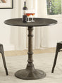 Coaster Oswego Round 30-inch Bistro Dining Table Bronze
