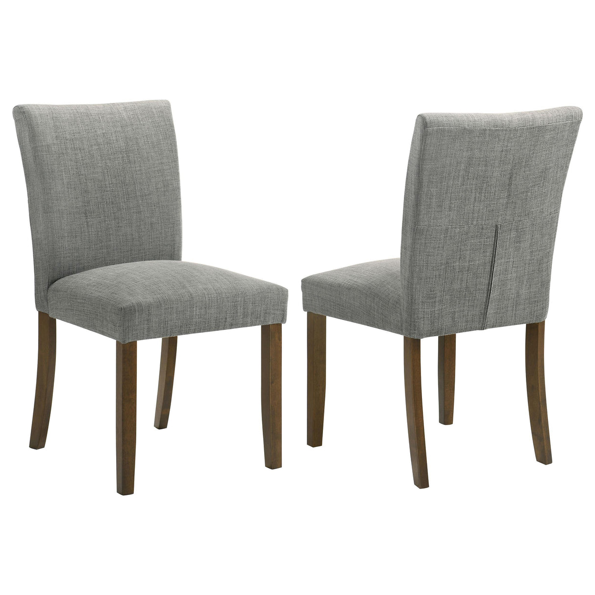 Coaster Cantley Upholstered Dining Side Chair Grey (Set of 2)