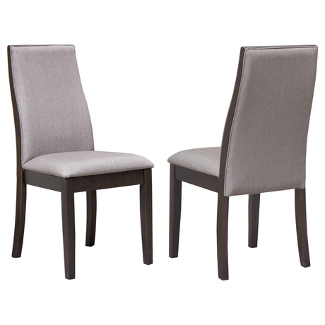 Coaster Spring Creek Upholstered Dining Chair Taupe (Set of 2)