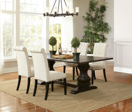 Coaster Parkins 5-piece Rectangular Dining Table Set Rustic Espresso