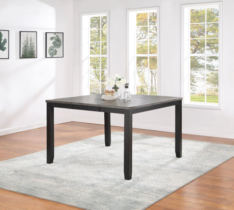 Coaster Elodie 54-inch Extension Counter Height Dining Table Grey