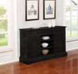 Coaster Phelps 2-door Sideboard Buffet Cabinet Distressed Noir