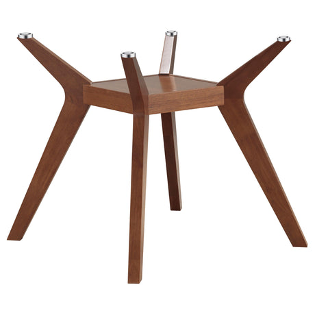 Coaster Paxton Square Wood Dining Table Base Nutmeg