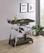 Coaster Kinney 1-drawer Engineered Wood Bar Cart Rustic Grey