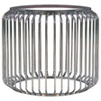 Coaster Veena Round Metal Dining Table Base Chrome