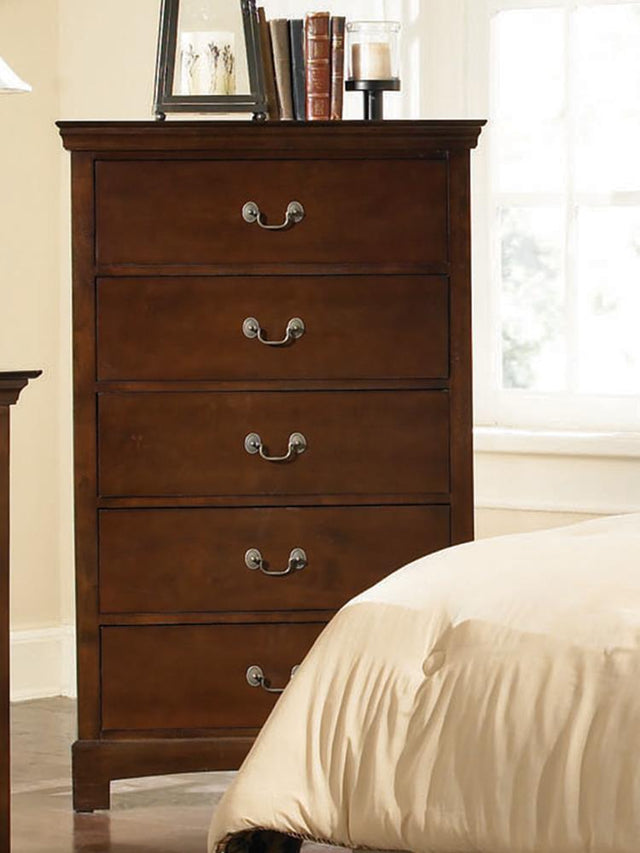 Coaster Tatiana 5-drawer Bedroom Chest Warm Brown