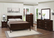 Coaster Louis Philippe 5-piece Queen Bedroom Set Cappuccino