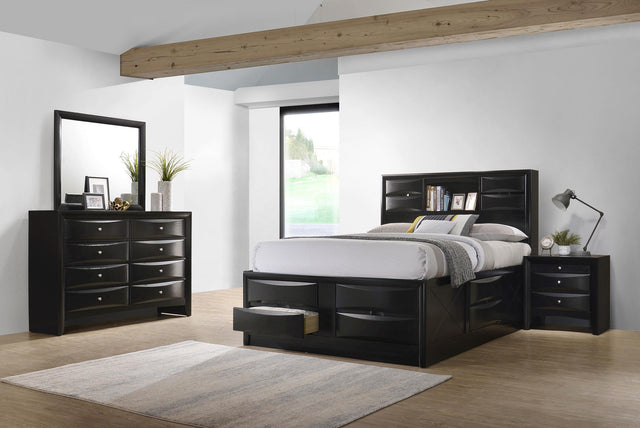 Coaster Briana 4-piece Eastern King Bedroom Set Black