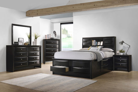 Coaster Briana 5-piece Eastern King Bedroom Set Black