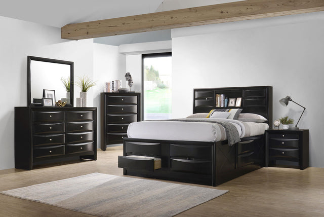 Coaster Briana 5-piece Eastern King Bedroom Set Black