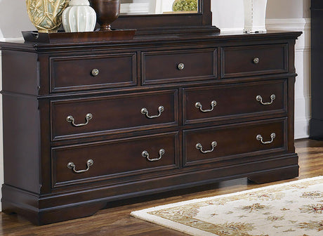 Coaster Cambridge 7-drawer Dresser Cappuccino