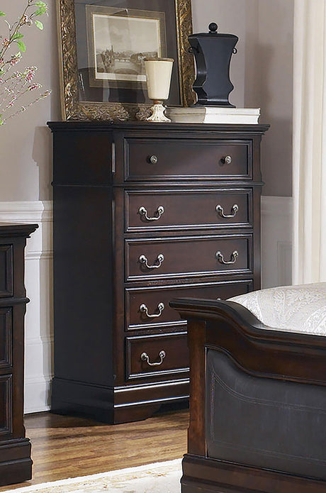 Coaster Cambridge 5-drawer Bedroom Chest Cappuccino