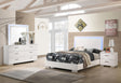 Coaster Felicity 4-piece Full Bedroom Set White High Gloss