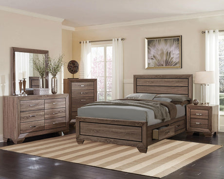 Coaster Kauffman 5-piece California King Bedroom Set Washed Taupe
