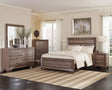 Coaster Kauffman 5-piece Eastern King Bedroom Set Washed Taupe