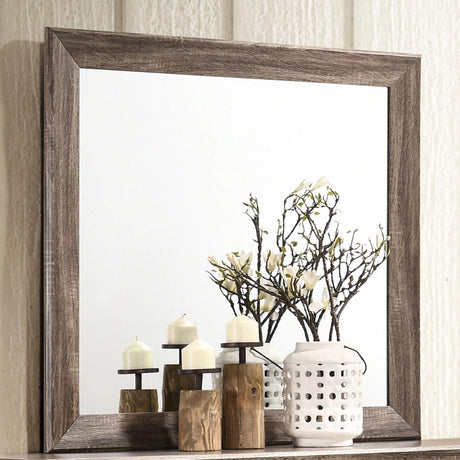 Coaster Kauffman Dresser Mirror Washed Taupe