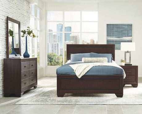 Coaster Kauffman 4-piece Eastern King Bedroom Set Dark Cocoa