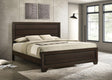 Coaster Kauffman Wood Eastern King Panel Bed Dark Cocoa