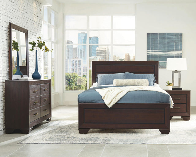 Coaster Kauffman 4-piece Queen Bedroom Set Dark Cocoa