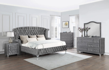 Coaster Deanna 5-piece Queen Bedroom Set Grey