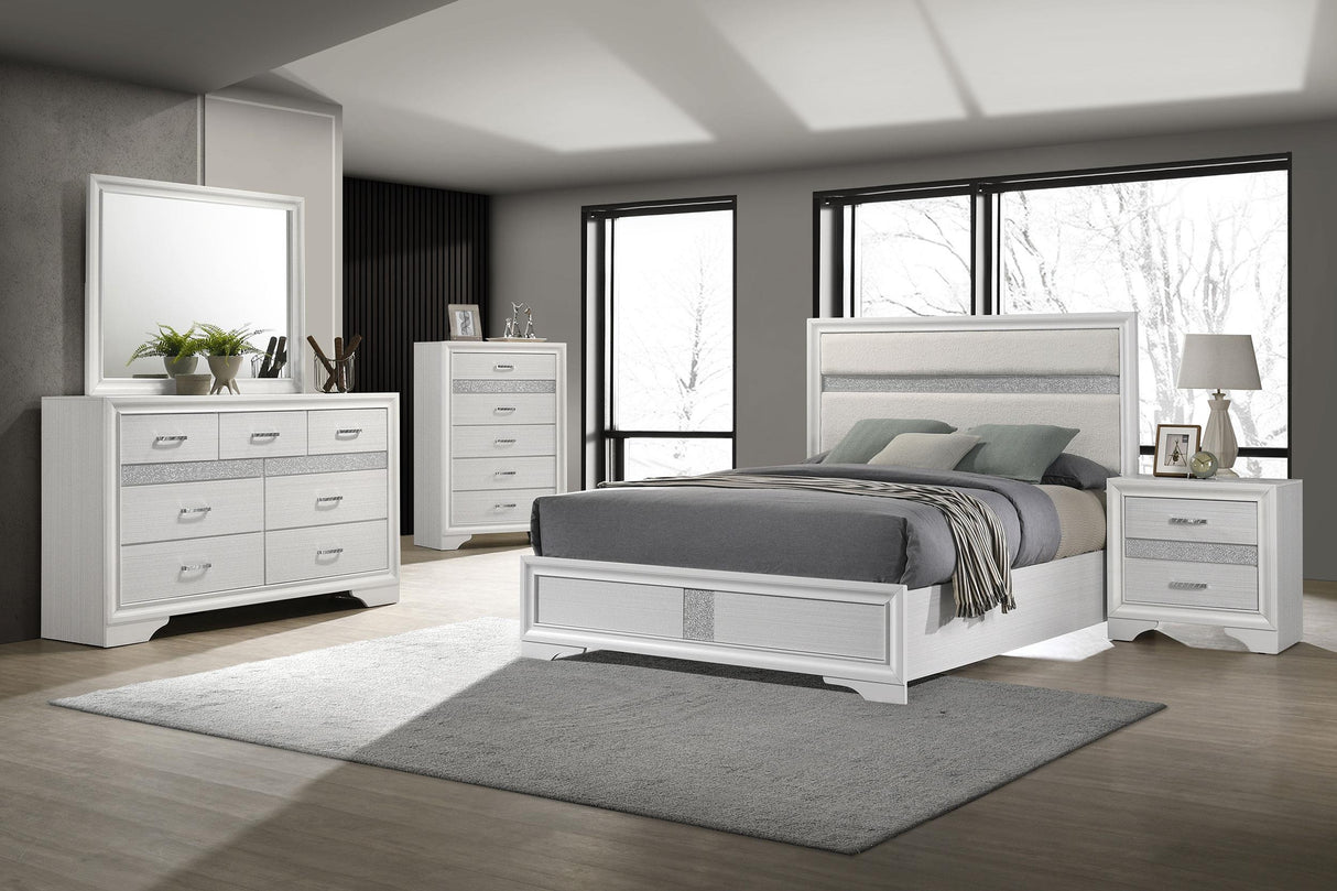 Coaster Miranda 5-piece Full Bedroom Set White