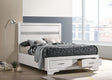Coaster Miranda 51-inch Wood Full Storage Panel Bed White
