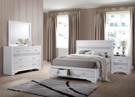 Coaster Miranda 4-piece California King Bedroom Set White