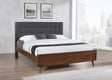 Coaster Robyn Wood Eastern King Panel Bed Dark Walnut