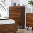 Coaster Robyn 5-drawer Bedroom Chest Dark Walnut