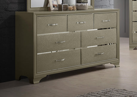 Coaster Beaumont 7-drawer Dresser Champagne