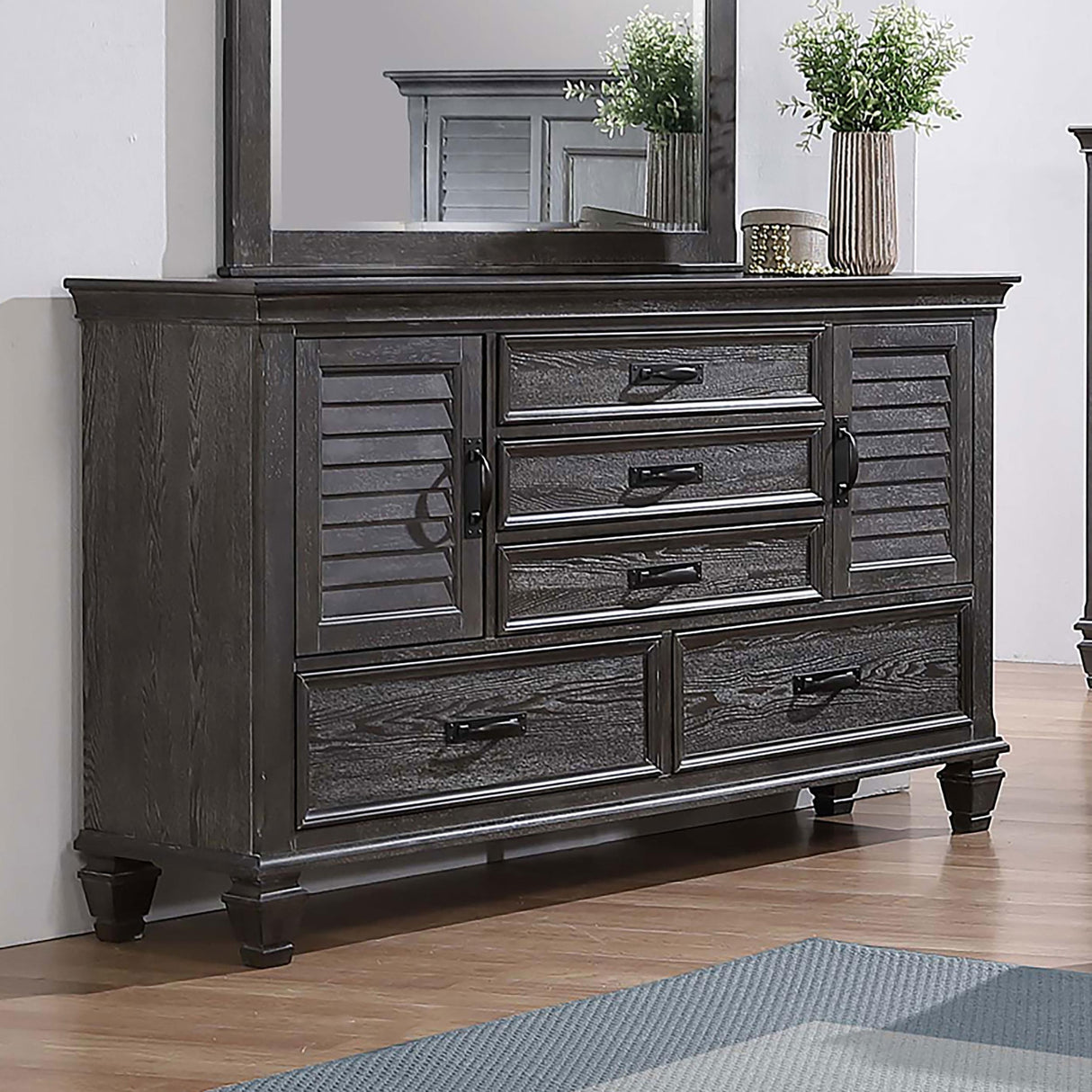 Coaster Franco 5-drawer Dresser Weathered Sage