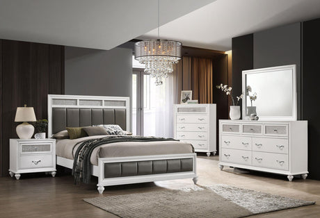 Coaster Barzini 5-piece California King Bedroom Set White