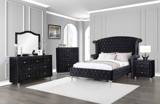 Coaster Deanna 5-piece Queen Bedroom Set Black