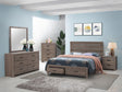 Coaster Brantford 5-piece Eastern King Bedroom Set Barrel Oak