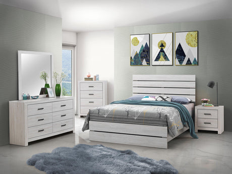 Coaster Brantford 5-piece Eastern King Bedroom Set Coastal White