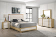 Coaster Hyland 4-piece Eastern King Bedroom Set Natural