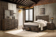 Coaster Woodmont 4-piece Eastern King Bedroom Set Golden Brown