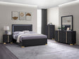Coaster Marceline 5-piece Eastern King Bedroom Set Black