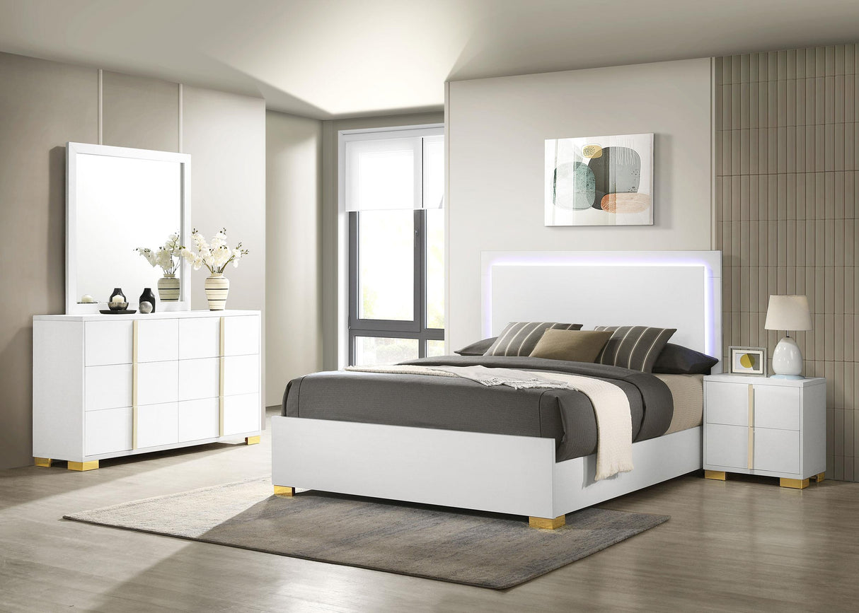 Coaster Marceline 4-piece Full Bedroom Set White