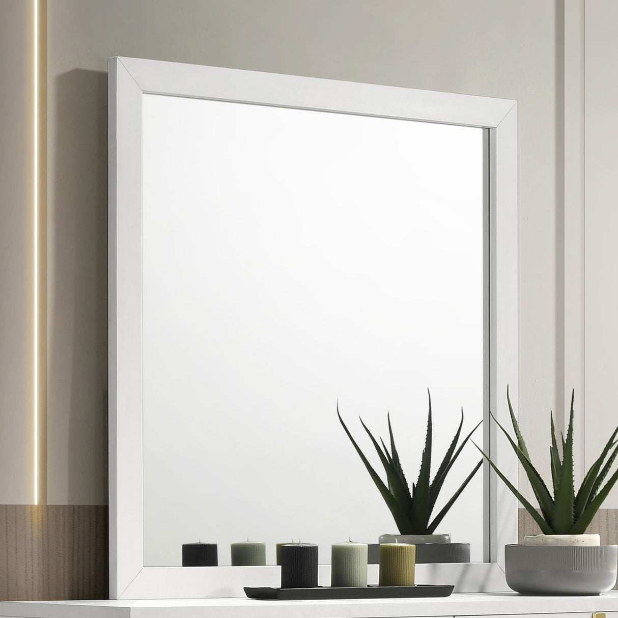 Coaster Marceline Dresser Mirror White