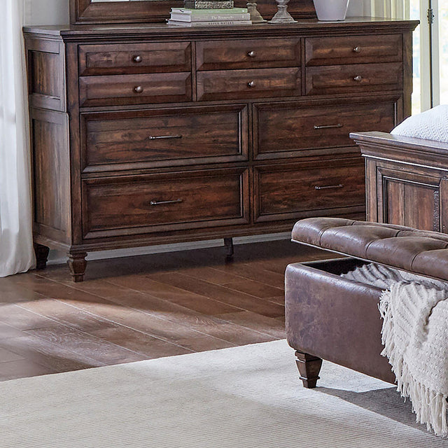 Coaster Avenue 8-drawer Dresser Weathered Burnished Brown