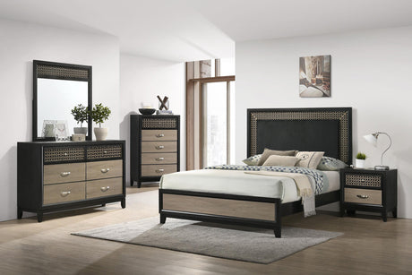Coaster Valencia 5-piece Queen Bedroom Set Black