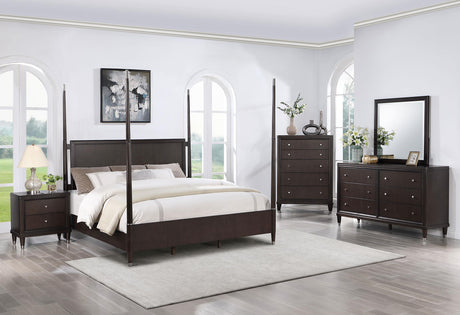 Coaster Emberlyn 5-piece Eastern King Bedroom Set Brown