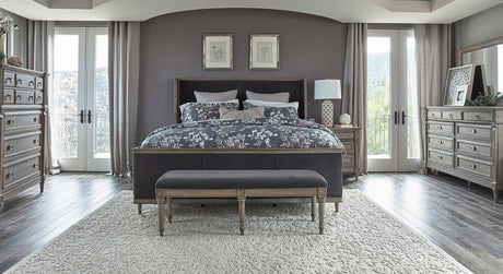Coaster Alderwood 5-piece Queen Bedroom Set French Grey