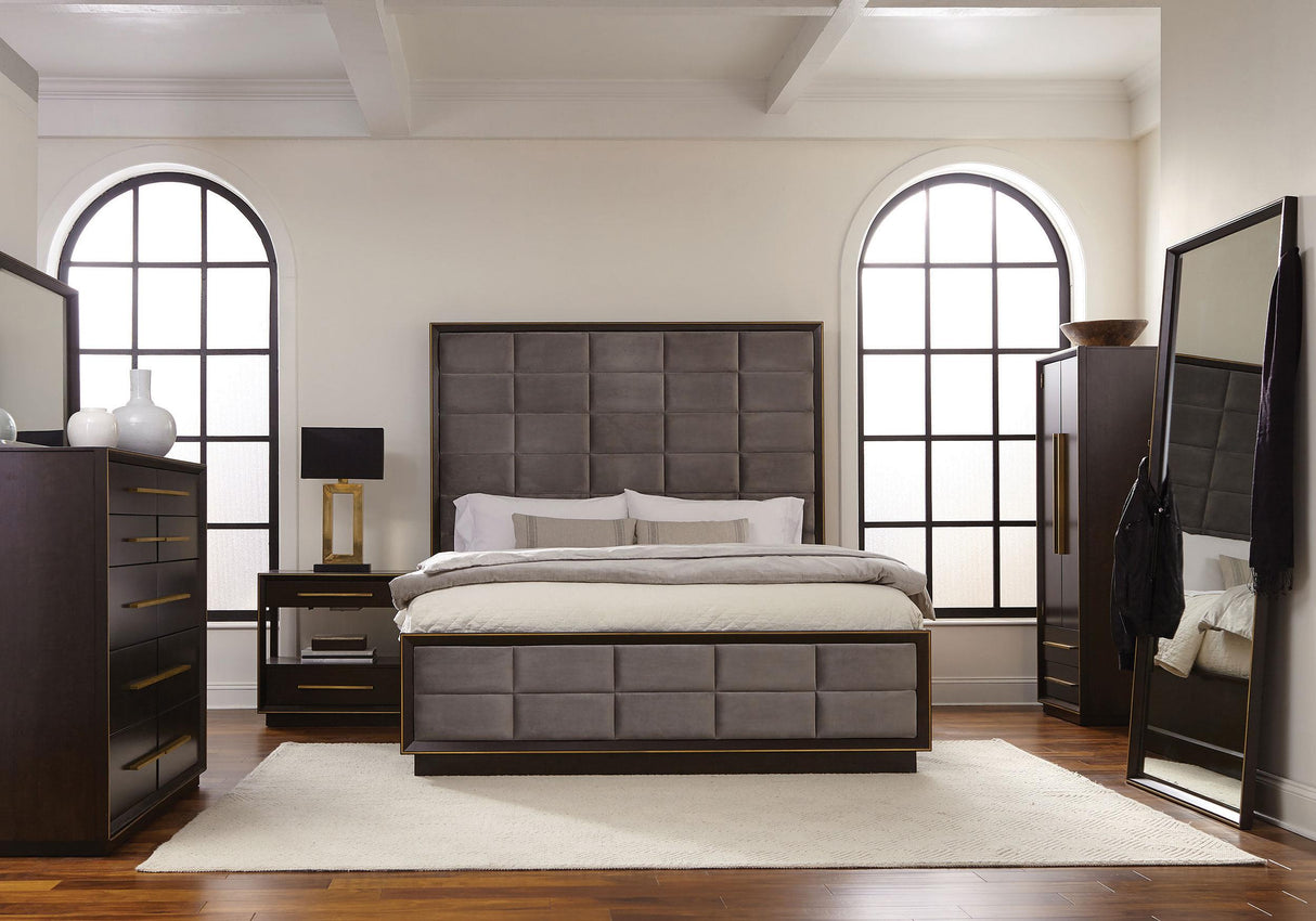 Coaster Durango 4-piece Queen Bedroom Set Smoked Peppercorn