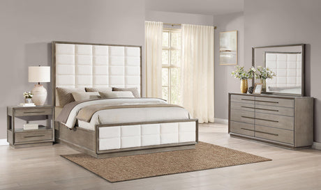 Coaster Durango 4-piece Eastern King Bedroom Set Washed Oak