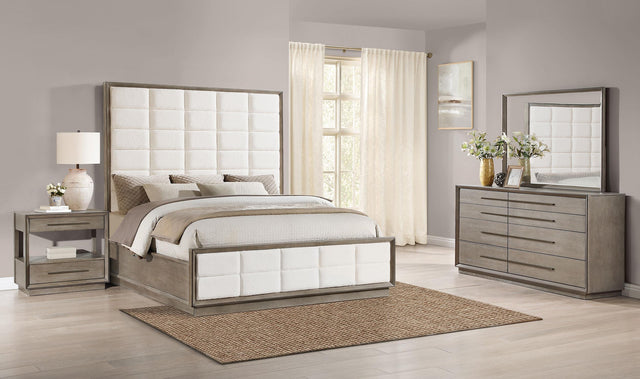 Coaster Durango 4-piece Eastern King Bedroom Set Washed Oak